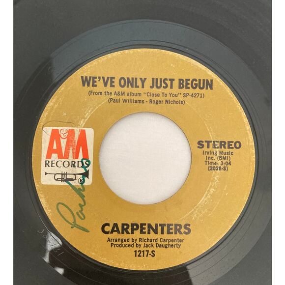 2 Carpenter 45 records Hurting Each Other Maybe It's You We've Only Just Begun - Picture 3 of 8